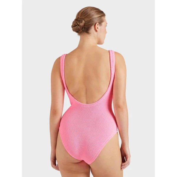 Hunza G Coverage Square Neck Swim
Bubblegum, view 3