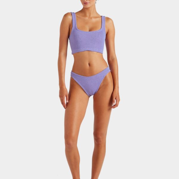 Lilac - Hunza G Crinkle Swimwear - One Size - Shop at Coveti