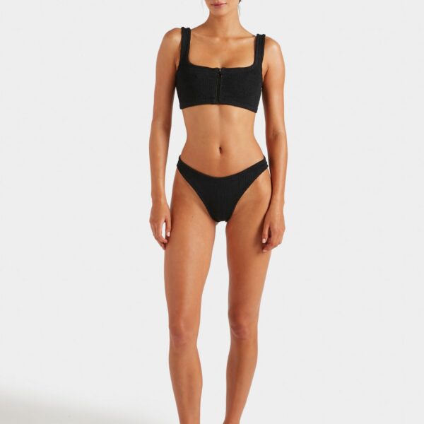 Black - Hunza G Crinkle Swimwear - One Size - Shop at Coveti