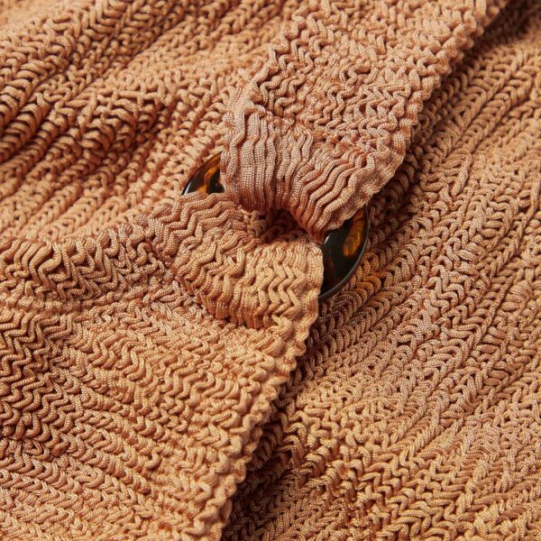 Metallic Cocoa - Hunza G Crinkle Swimwear - One Size - Shop at Coveti