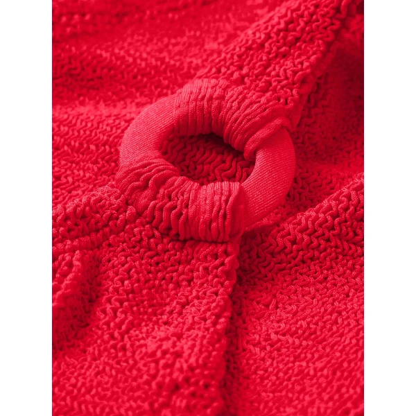 Hunza G Domino Swim With Tonal Hoops
Red, view 6