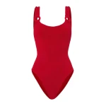 Hunza G Domino Swim With Tonal Hoops