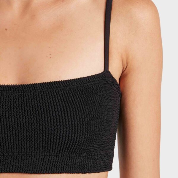 Black - Hunza G Crinkle Swimwear - One Size - Shop at Coveti