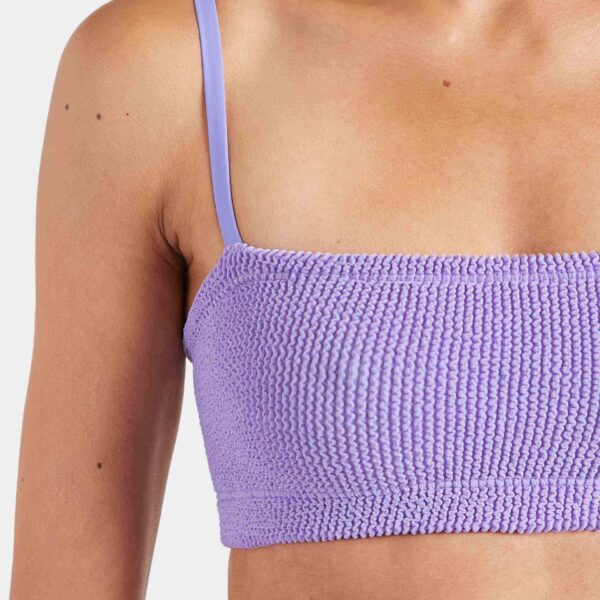 Lilac - Hunza G Crinkle Swimwear - One Size - Shop at Coveti
