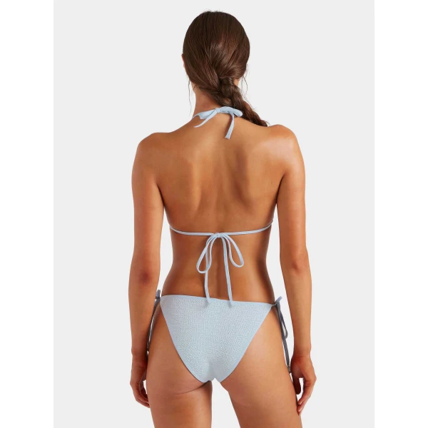 Hunza G Gina Beaded Bikini
Metallic Ice Blue, view 3