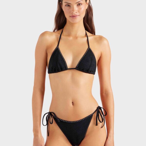 Black - Hunza G Crinkle Swimwear - One Size - Shop at Coveti