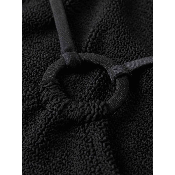 Hunza G Jasmine Swim With Tonal Hoop
Black, view 7
