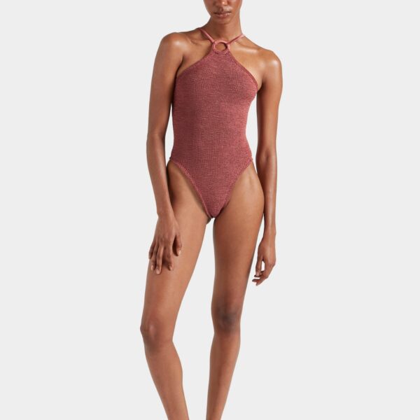 Hunza G Jasmine Swim With Tonal Hoop
