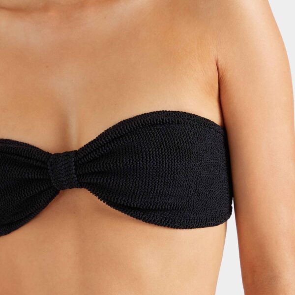 Black - Hunza G Crinkle Swimwear - One Size - Shop at Coveti