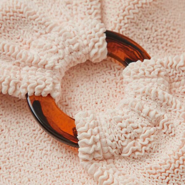 Blush - Hunza G Crinkle Swimwear - One Size - Shop at Coveti