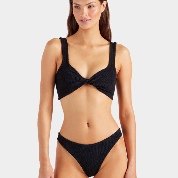 Black - Hunza G Crinkle Swimwear - One Size - Shop at Coveti