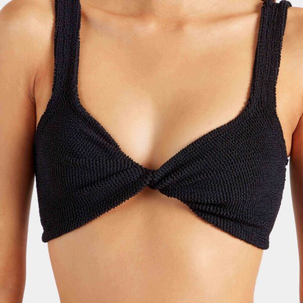 Black - Hunza G Crinkle Swimwear - One Size - Shop at Coveti