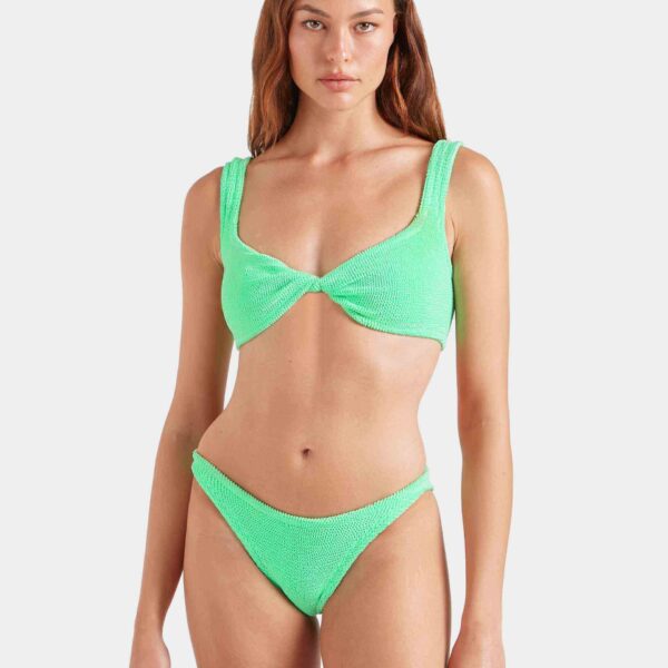 Lime - Hunza G Crinkle Swimwear - One Size - Shop at Coveti