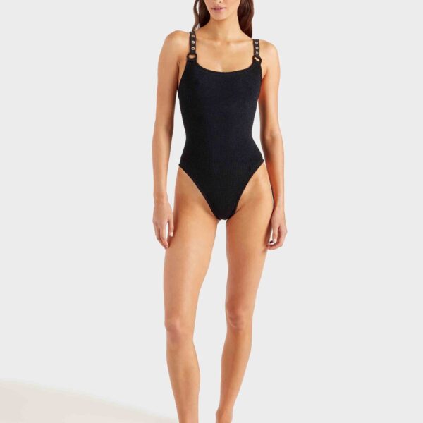 Hunza G Melody Eyelet Swim