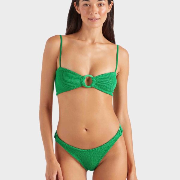 Emerald - Hunza G Crinkle Swimwear - One Size - Shop at Coveti