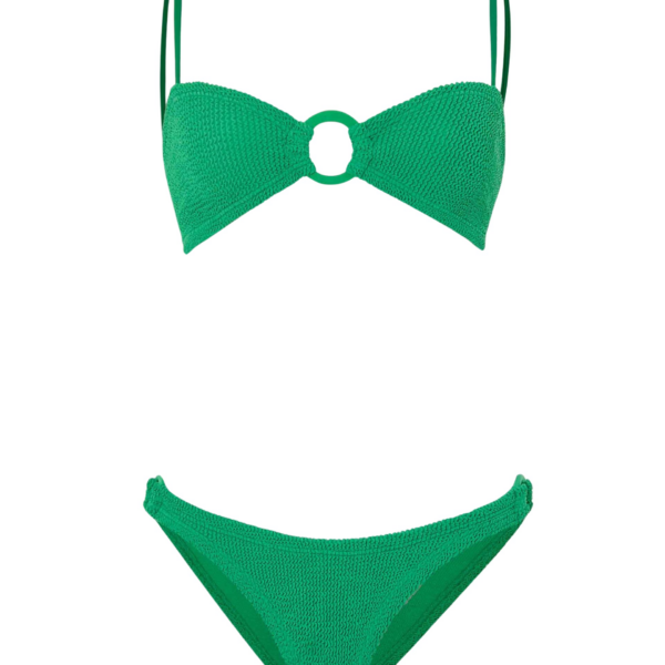 Hunza G Misty Bikini With Tonal Hoops