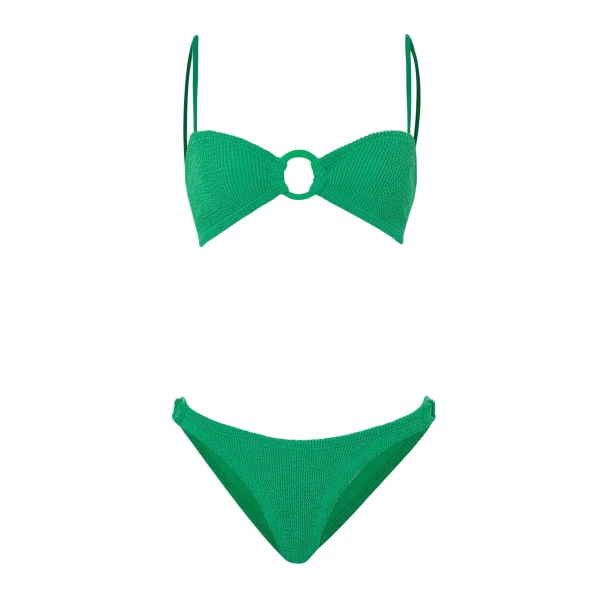 Hunza G Misty Bikini With Tonal Hoops