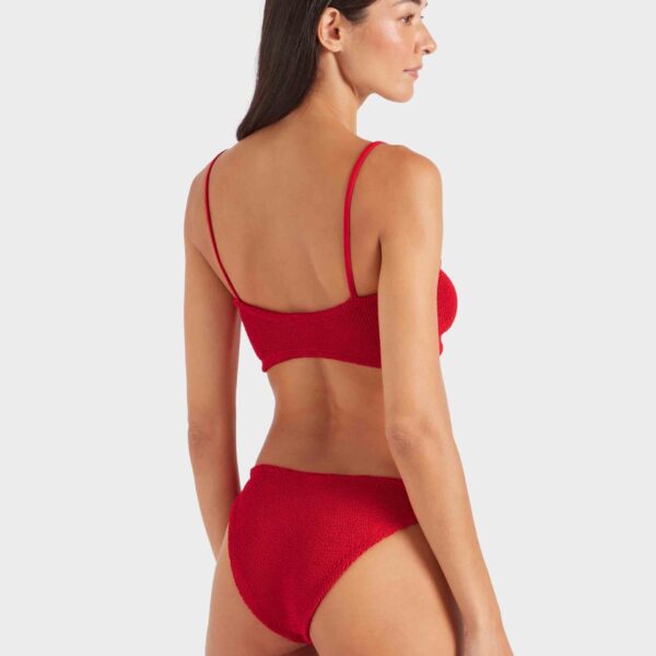 Hunza G Misty Bikini With Tonal Hoops
