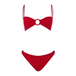 Hunza G Misty Bikini With Tonal Hoops