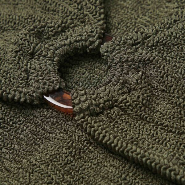 Metallic Khaki - Hunza G Crinkle Swimwear - One Size - Shop at Coveti
