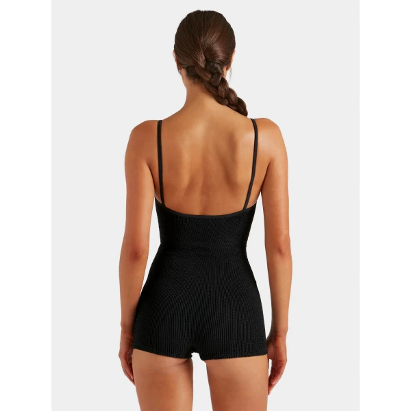 Hunza G Pamela Romper
Black, view 3
