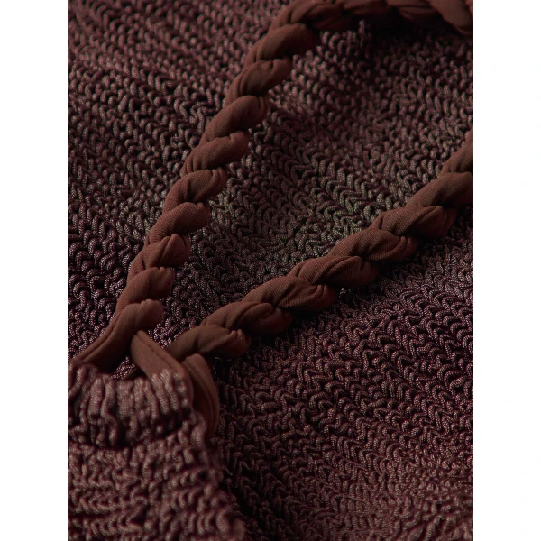Hunza G Phoebe Bikini
Metallic Chocolate, view 2