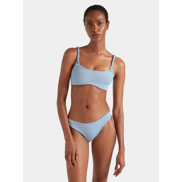 Hunza G Phoebe Bikini
Metallic Ice Blue, view 2