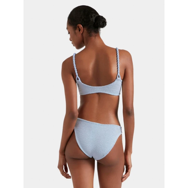 Hunza G Phoebe Bikini
Metallic Ice Blue, view 3