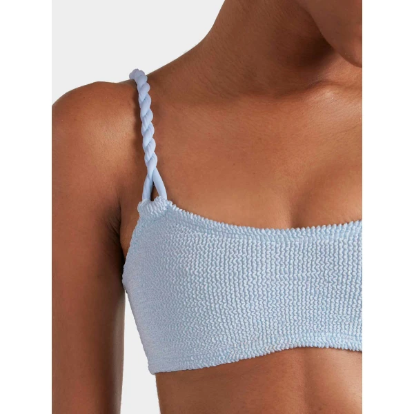 Hunza G Phoebe Bikini
Metallic Ice Blue, view 4