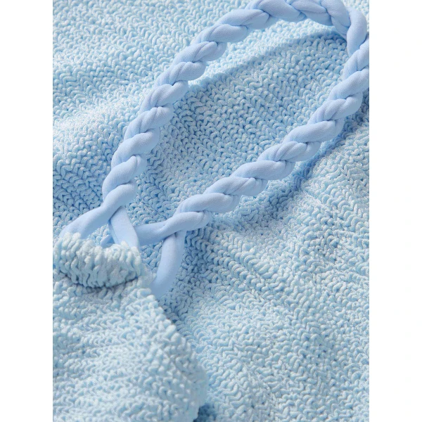 Hunza G Phoebe Bikini
Metallic Ice Blue, view 6