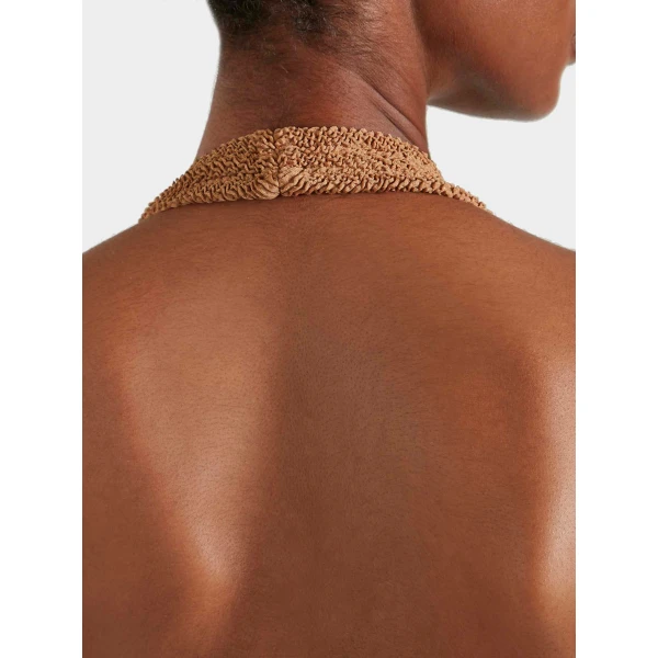 Hunza G Sandy Swim
Metallic Cocoa, view 5