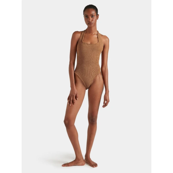 Hunza G Sandy Swim
Metallic Cocoa, view 6
