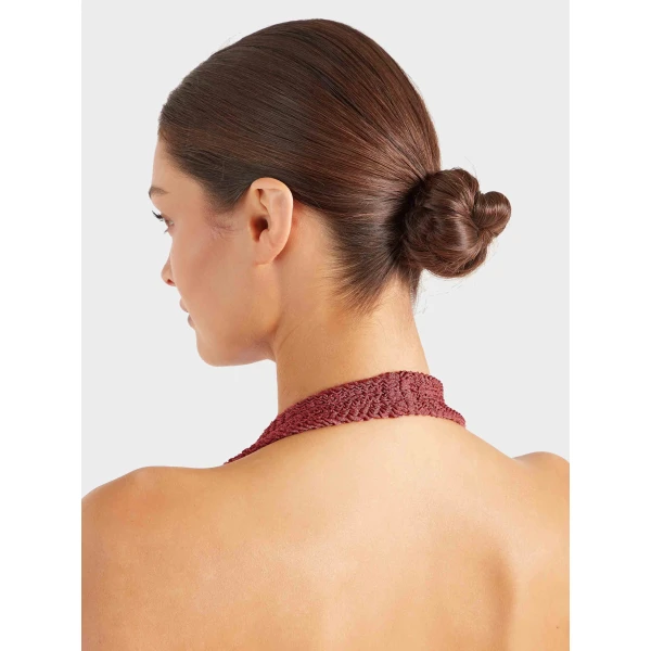 Hunza G Sandy Swim
Metallic Rosewood, view 5