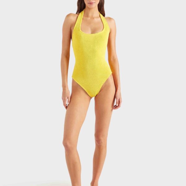 Sunflower - Hunza G Crinkle Swimwear - One Size - Shop at Coveti