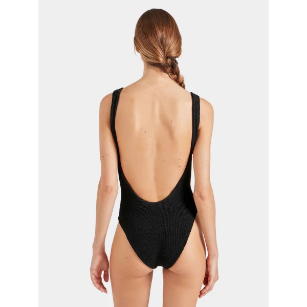 Hunza G Square Neck Swim
Black, view 3