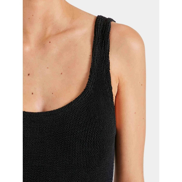 Hunza G Square Neck Swim
Black, view 4
