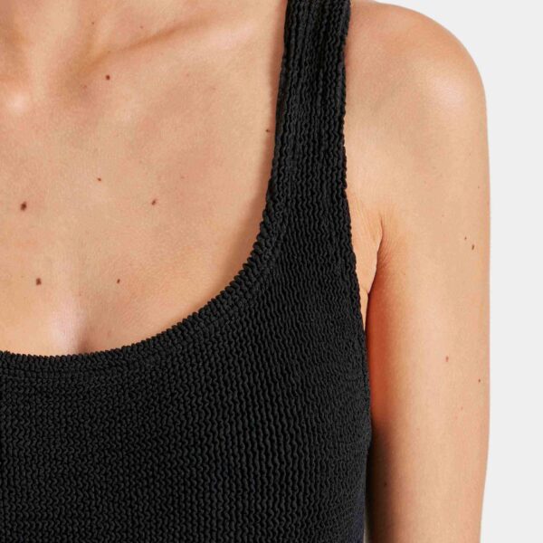 Black - Hunza G Crinkle Swimwear - One Size - Shop at Coveti