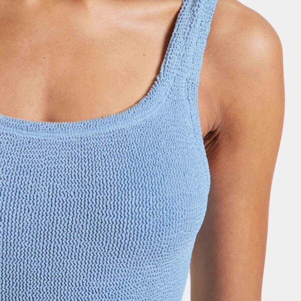 Cornflower - Hunza G Crinkle Swimwear - One Size - Shop at Coveti