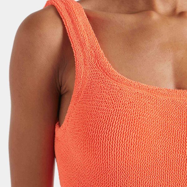 Orange - Hunza G Crinkle Swimwear - One Size - Shop at Coveti