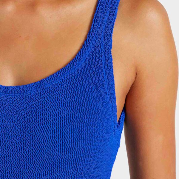 Royal Blue - Hunza G Crinkle Swimwear - One Size - Shop at Coveti