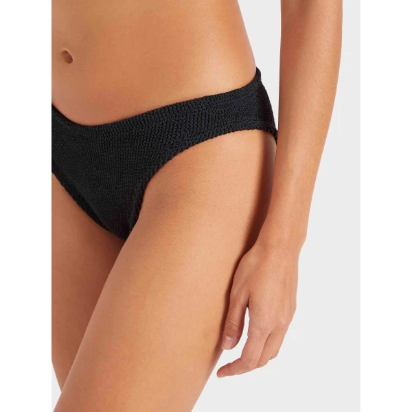 Hunza G Tessa Eyelet Bikini
Black/Gold, view 5