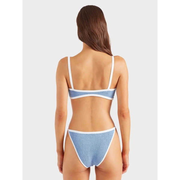 Hunza G Tyler Bikini
Cornflower/White, view 3