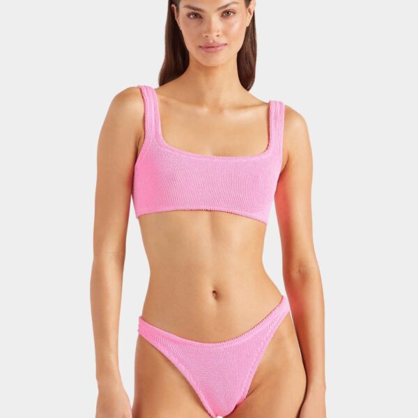 Bubblegum - Hunza G Crinkle Swimwear - One Size - Shop at Coveti