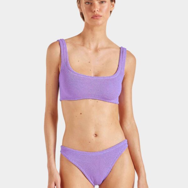 Lilac - Hunza G Crinkle Swimwear - One Size - Shop at Coveti