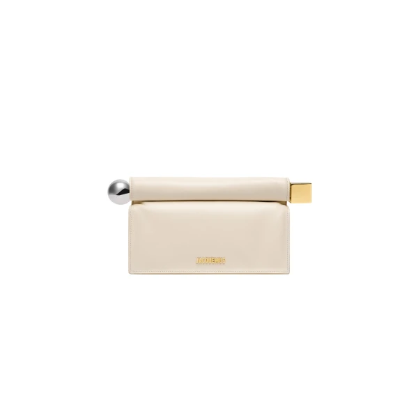 Jacquemus The Rond Carré clutch - Jacquemus Clutch Bags - Le Chiquito Style - Shop at Coveti