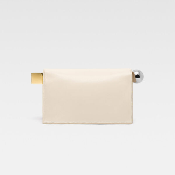 Jacquemus The Rond Carré clutch - Jacquemus Clutch Bags - Le Chiquito Style - Shop at Coveti