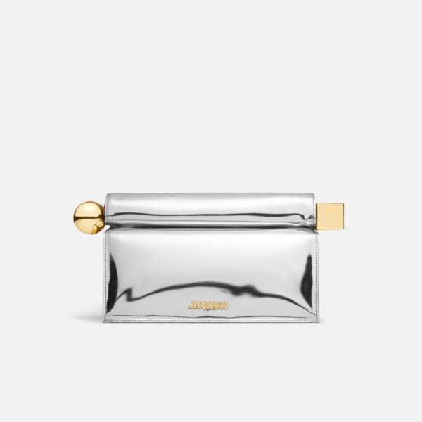 Jacquemus The Rond Carré clutch - Jacquemus Clutch Bags - Le Chiquito Style - Shop at Coveti