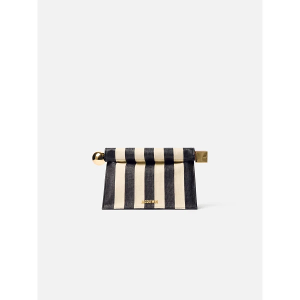 JACQUEMUS The Rond Carré clutch, view 6