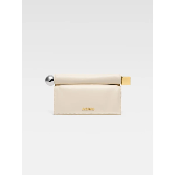 JACQUEMUS The Rond Carré clutch, view 7