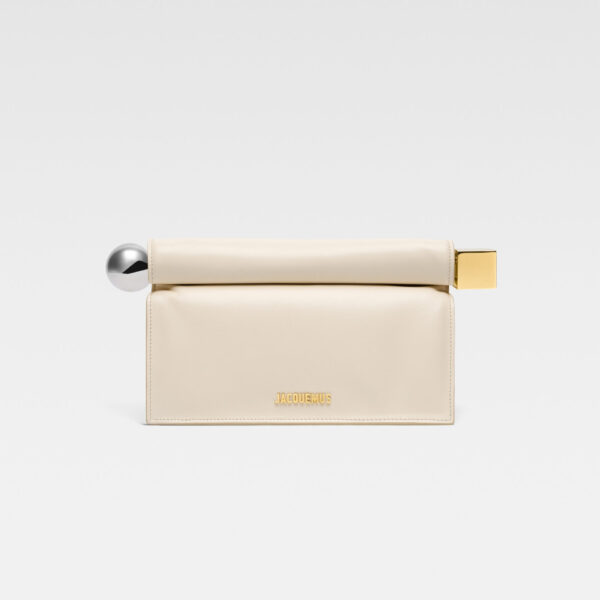 Jacquemus The Rond Carré clutch - Jacquemus Clutch Bags - Le Chiquito Style - Shop at Coveti